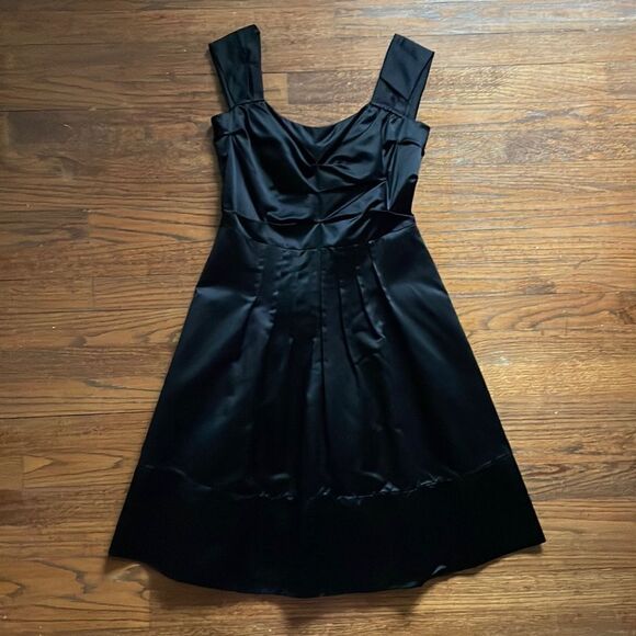 Miu Miu Dresses & Skirts - Vintage Miu Miu Black Silk Cocktail Dress